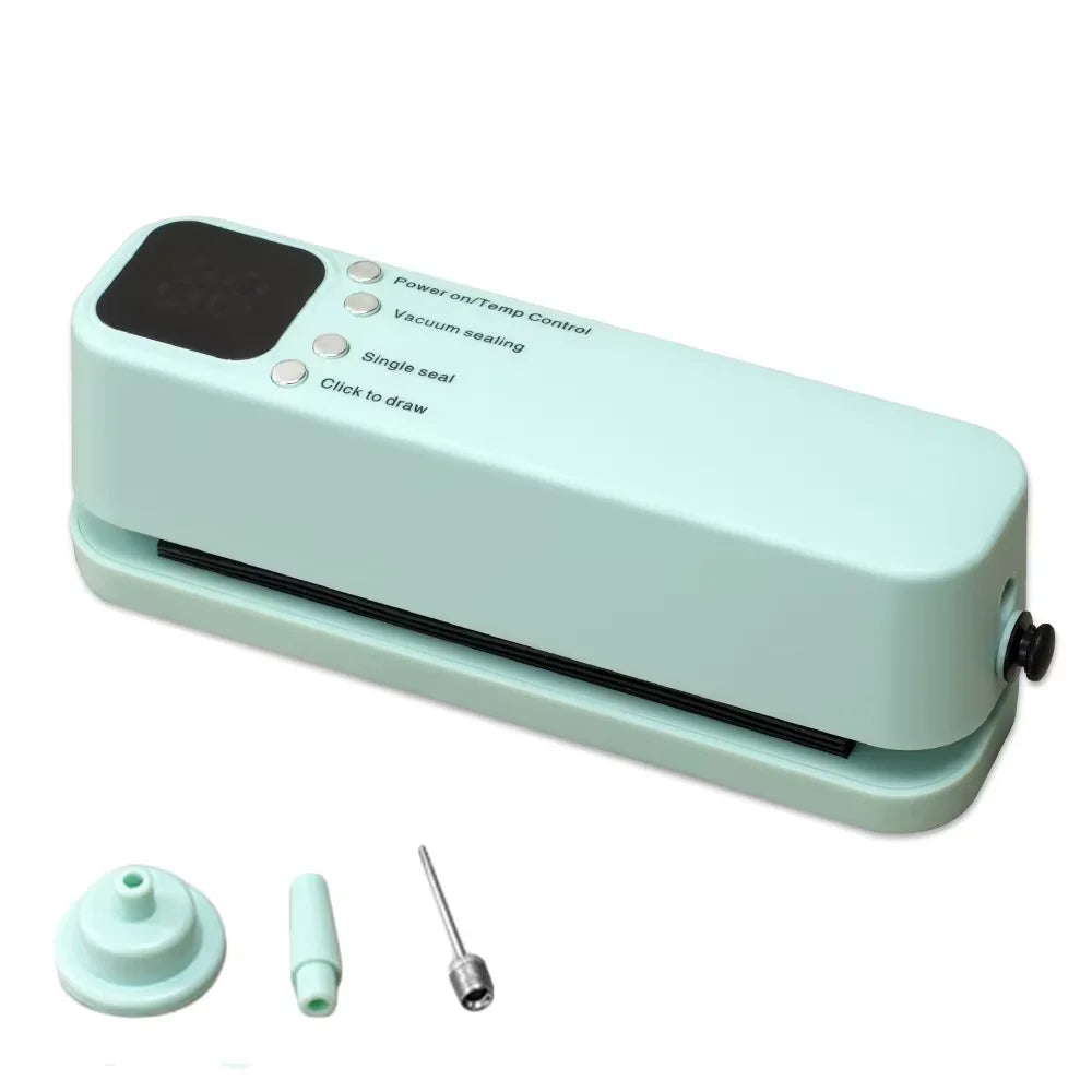 Vacuum Food Sealer – Portable Electric Freshness Keeper for Bags & Containers | CasaFlow