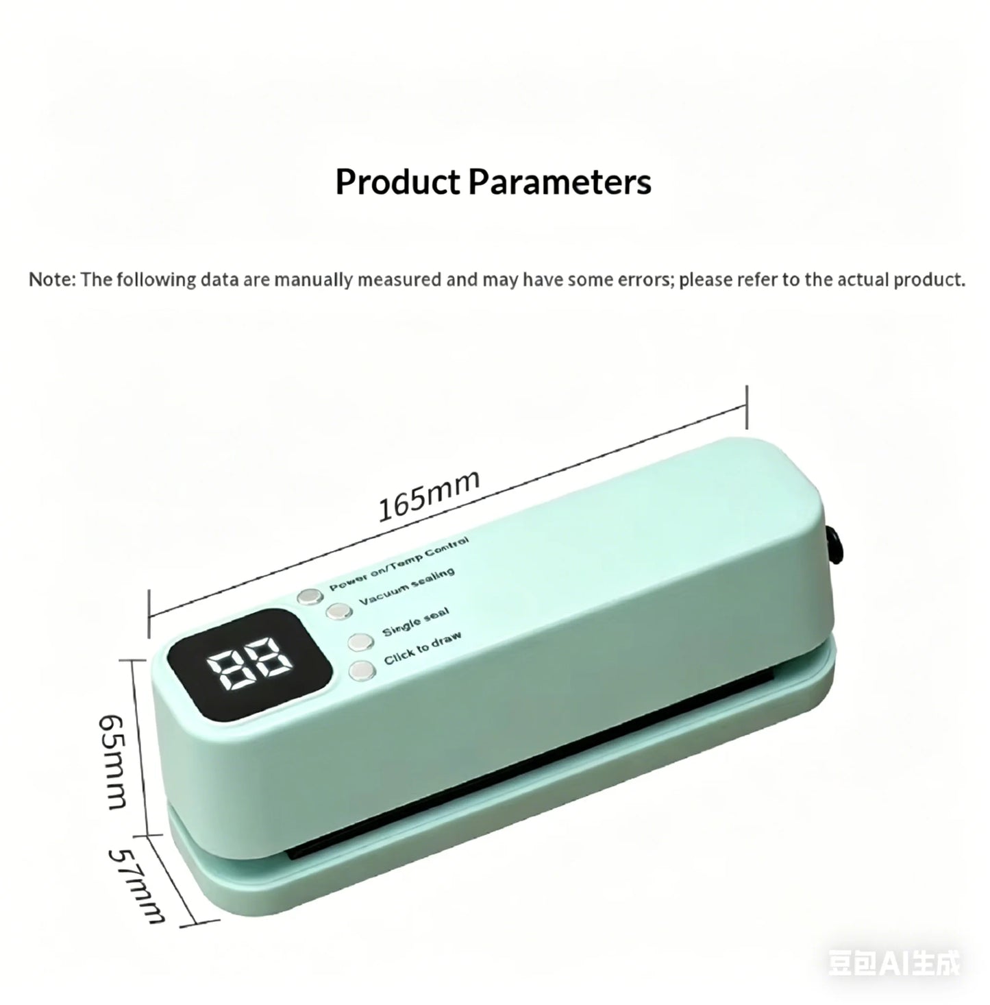 Vacuum Food Sealer – Portable Electric Freshness Keeper for Bags & Containers | CasaFlow