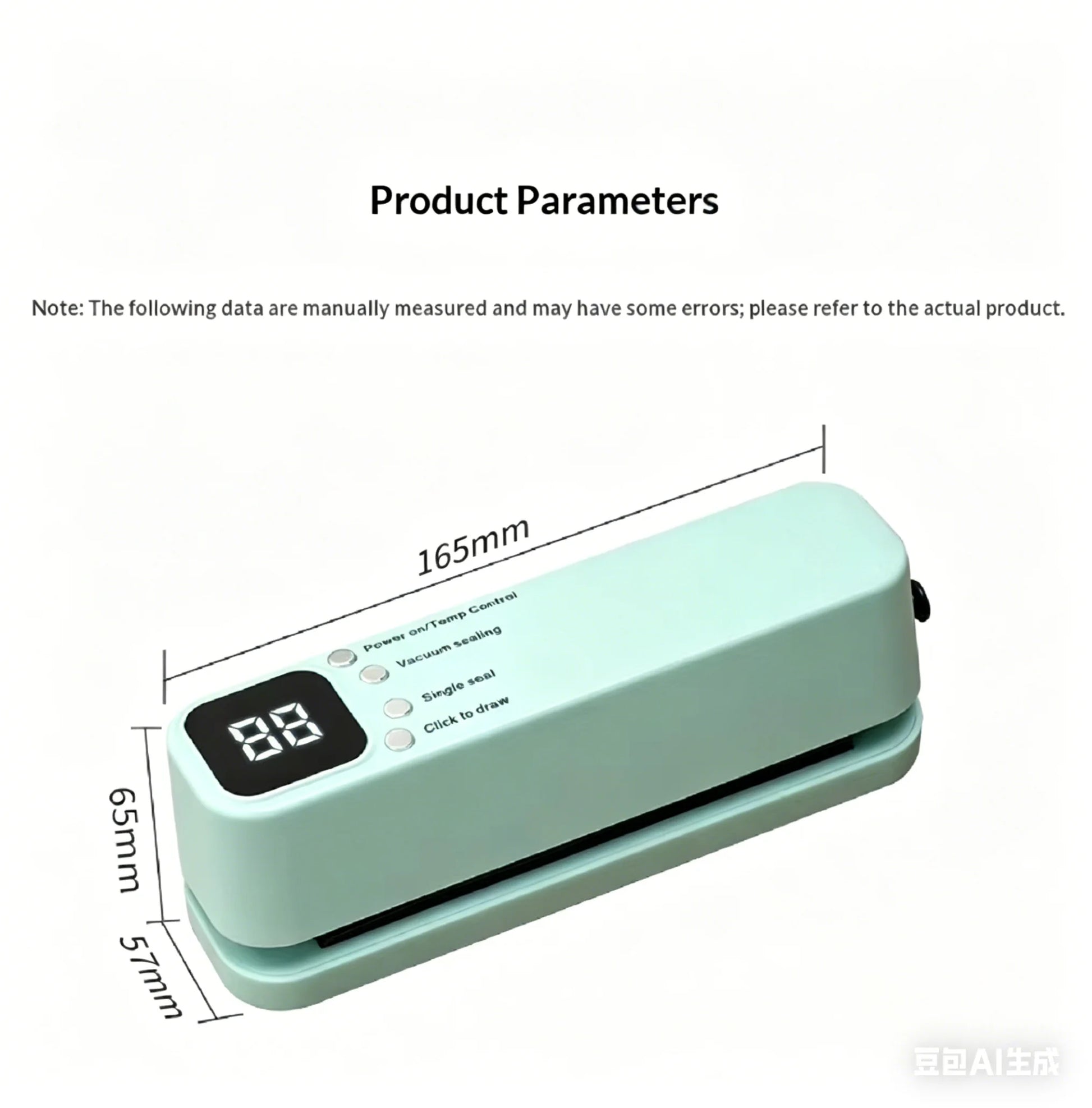 Vacuum Food Sealer – Portable Electric Freshness Keeper for Bags & Containers | CasaFlow