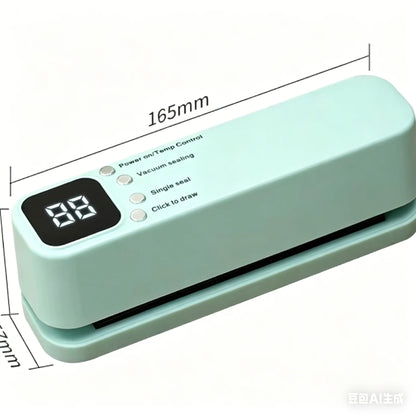Vacuum Food Sealer – Portable Electric Freshness Keeper for Bags & Containers | CasaFlow
