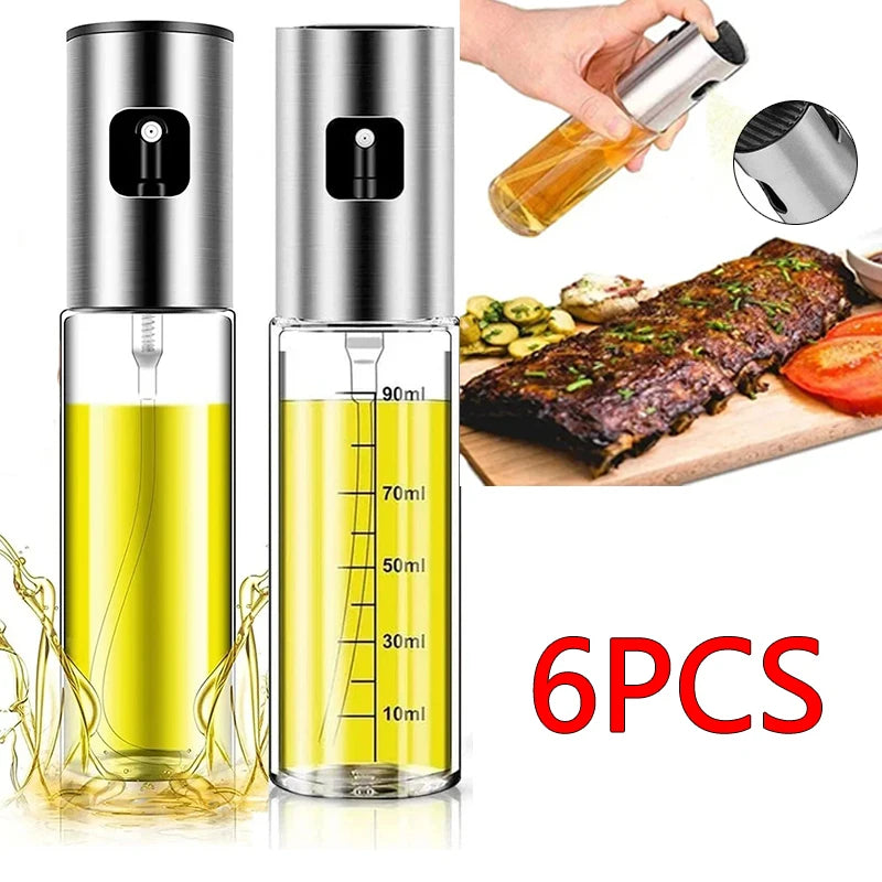 Oil Mister Spray Bottle – Refillable Olive Oil Sprayer for Air Fryer, Grill & Cooking | CasaFlow