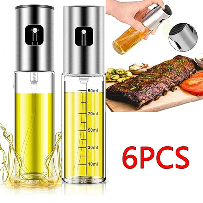 Oil Mister Spray Bottle – Refillable Olive Oil Sprayer for Air Fryer, Grill & Cooking | CasaFlow