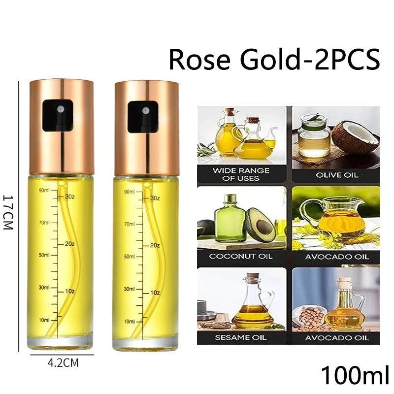 Oil Mister Spray Bottle – Refillable Olive Oil Sprayer for Air Fryer, Grill & Cooking | CasaFlow