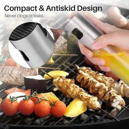 Oil Mister Spray Bottle – Refillable Olive Oil Sprayer for Air Fryer, Grill & Cooking | CasaFlow