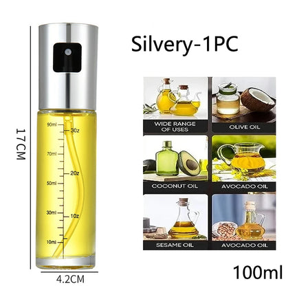 Oil Mister Spray Bottle – Refillable Olive Oil Sprayer for Air Fryer, Grill & Cooking | CasaFlow